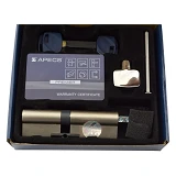 Секрет латунный Apecs Premier-XR 100-C15-Ni 45/55C лазерный ключ/поворот 5 ключей никель            