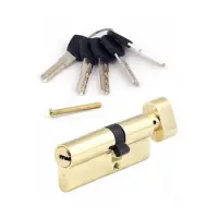 Секрет латунный Avers DM-60-C-G 30/30 ключ/поворот 5 лазер. кл