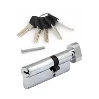 Секрет латунный Avers DM-70-C-CR 35/35 ключ/поворот 5 лазер. кл                                     