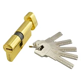Секрет цинковый Avers ZM-70-C-G 30/40C лазерный ключ/поворот золото 5 ключей                        