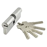 Секрет цинковый Avers ZM-100- CR 45/55 лазерный ключ/ключ 5 ключей хром