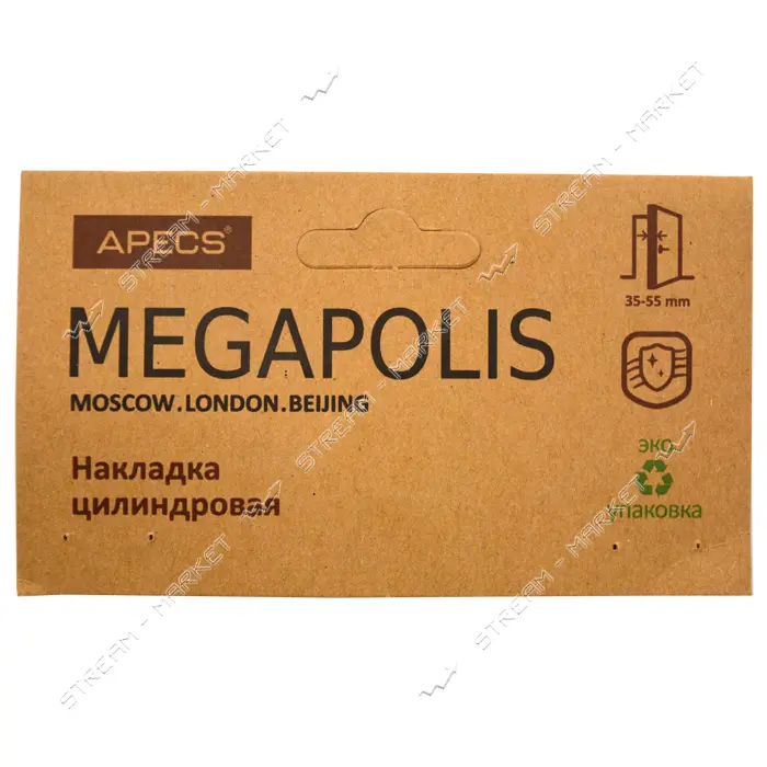 Накладка под цилиндр Apecs DP-C-0802-GRF Megapolis                                                  