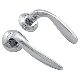 Ручка на розетке Apecs H-0809-A-CR Megapolis Beijin                                                 