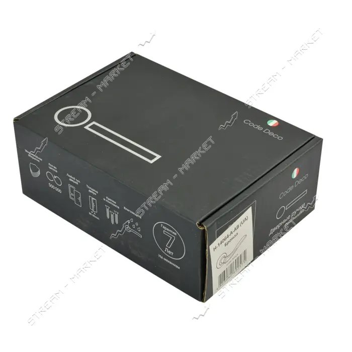 Ручка на розетах Code Deco H-14064-А-АВ бронза                                                      