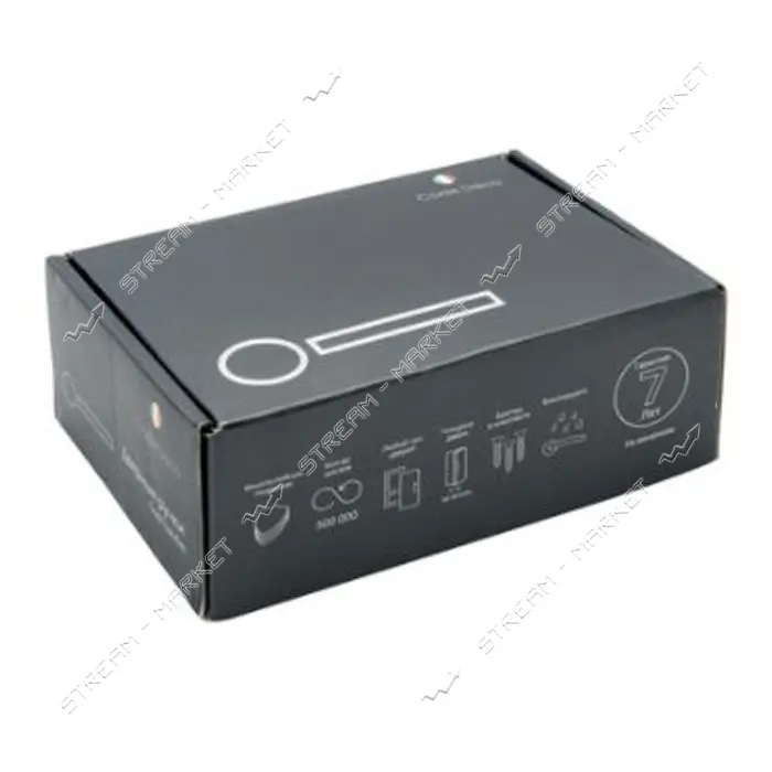 Ручка на розетках Code Deco H-14105-А-BLM матовая черная                                            