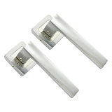 Ручка на розетах Code Deco H-22110-A-СRM хром матовый                                               