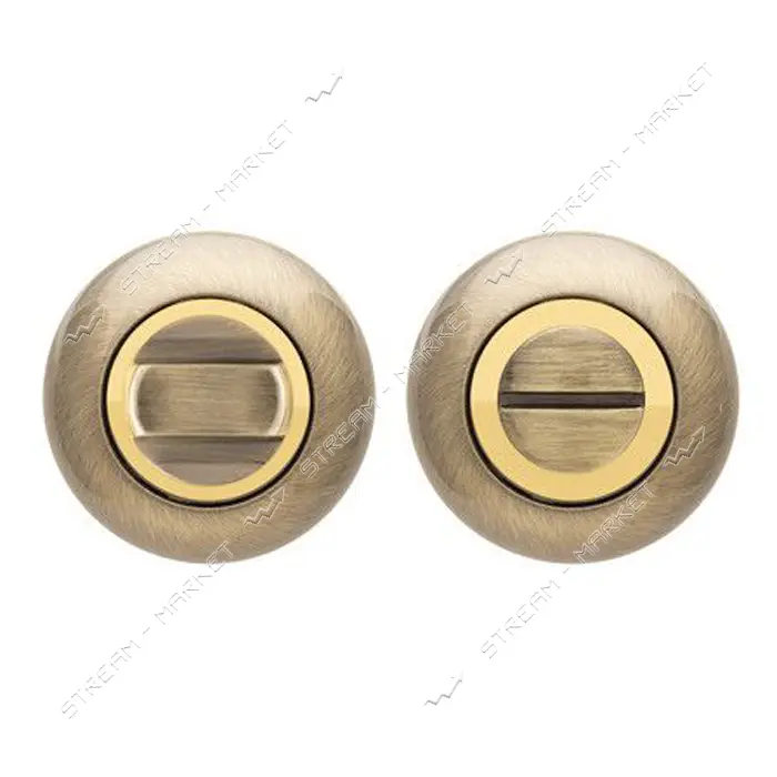 Фиксатор круглый Apecs Code Deko WC-1403-АВ бронза                                                  