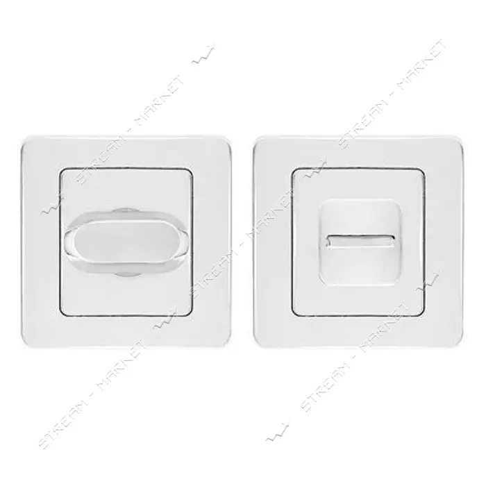 Фиксатор квадратный Apecs Code Deko WC-2207-CR хром                                                 