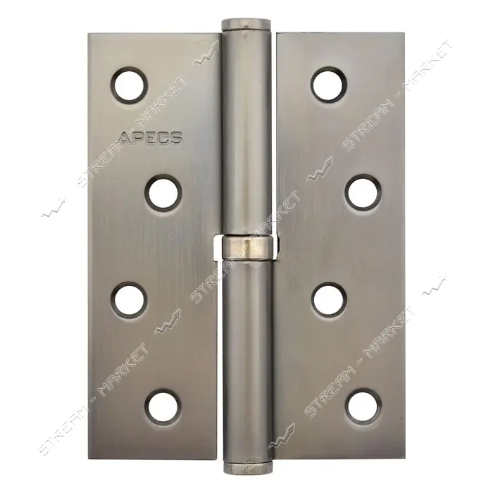 Петля стальная Apecs съемная 100х75-B-GRF графит L                                                  
