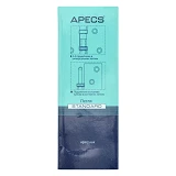 Петля стальная Apecs съемная 100х75-B-Steel-GRF графит R                                            