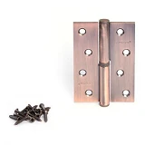 Петля стальная APECS 125х75-B-Steel-AС-R медь