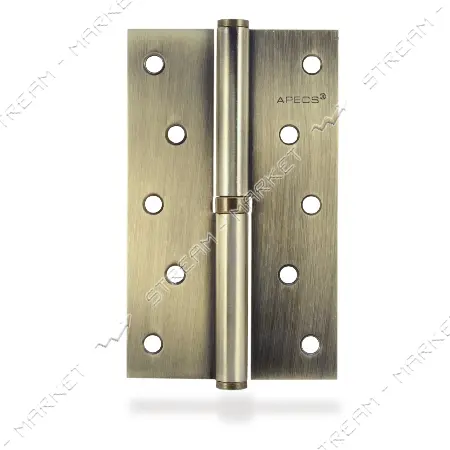 Петля стальная Apecs 125х75-B-Steel-AB-L                                                            