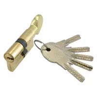 Секрет латунный Apecs Premier-QM-60-C- G 30/30 лазерный ключ/поворот 5 ключей золото                