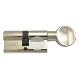 Секрет латунный Apecs Premier-QM-60-C- Ni 30/30 лазерный ключ/поворот 5 ключей никель               
