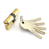 Секрет латунный Apecs Premier-QM-60- G 30/30 лазерный ключ/ключ 5 ключей золото
