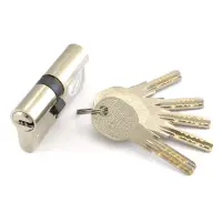 Секрет латунный Apecs Premier-QM-70-Ni 30/40 лазерный ключ/ключ 5 ключей никель                     