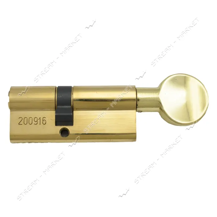 Секрет латунный Apecs Premier-QM-70-C- G 30/40С лазерный ключ/поворот 5 ключей золото               