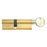 Секрет латунный Apecs Premier QM-90-C- G 50C/40 лазерный поворот/ключ 5 ключей золото               