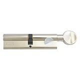 Секрет латунный Apecs Premier QM-110-C- Ni 55/55 лазерный поворот/ключ 5 ключей никель