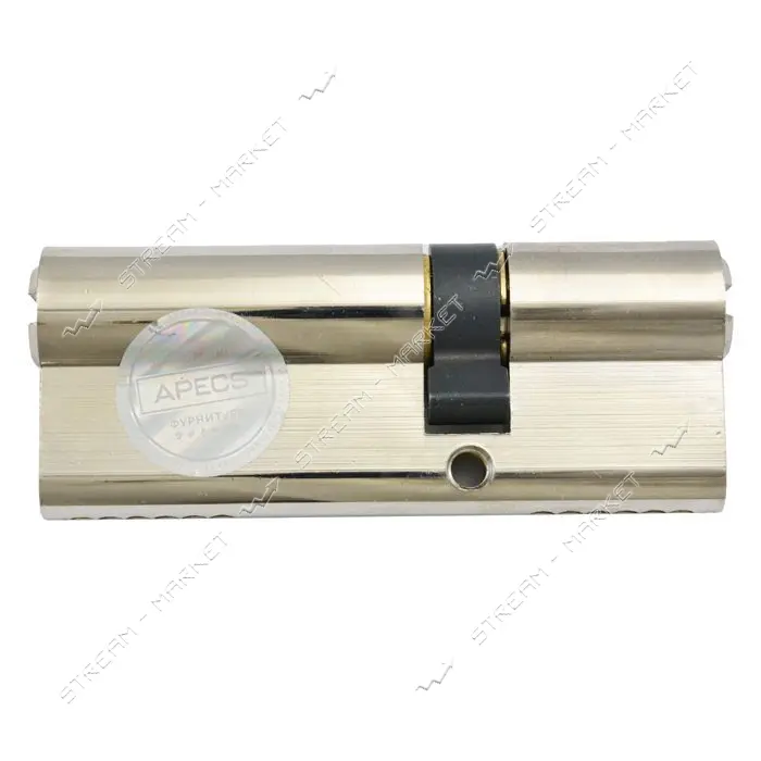 Секрет латунный Apecs Premier-QM-80-Ni 50/30 лазерный ключ/ключ 5 ключей никель                     