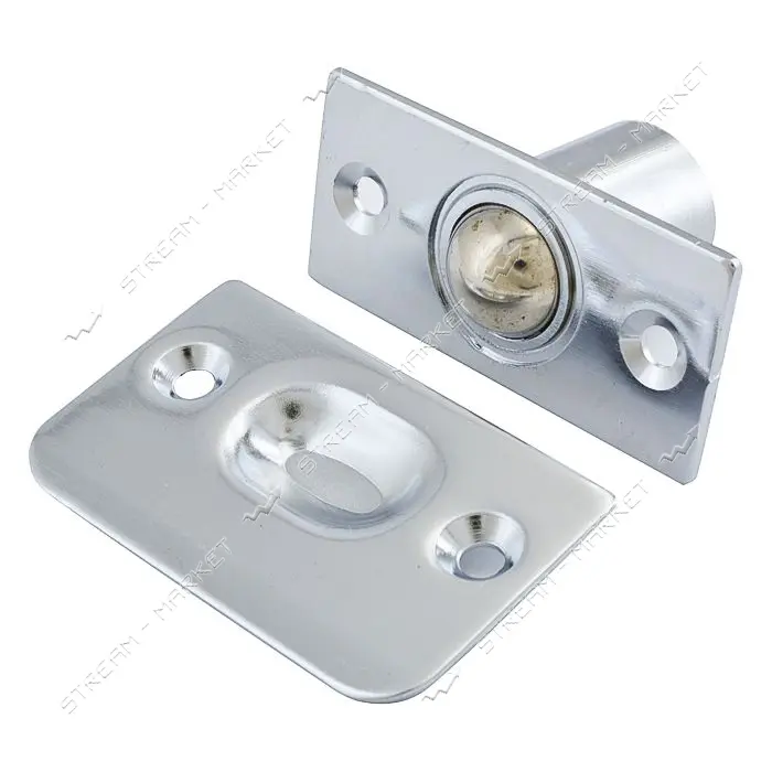Фиксатор шариковый дверной Apecs R-0001-S хром