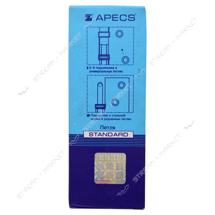 Петля стальная Apecs 100х75-B4-Steel-S