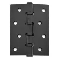 Петля стальная Apecs 100х75-B4-Steel-BLM черный матовый                                             