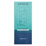 Петля накладная Apecs 100х63х2-B2-Steel-GRF бабочка узкая графит                                    