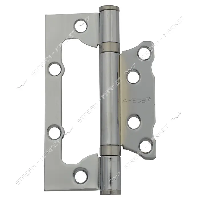Петля накладная Apecs 100х63х2-B2-Steel-CR Бабочка