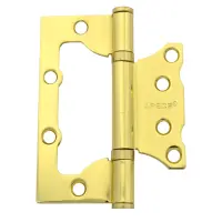 Петля накладная Apecs 100х63х2-B2-Steel-G бабочка                                                   