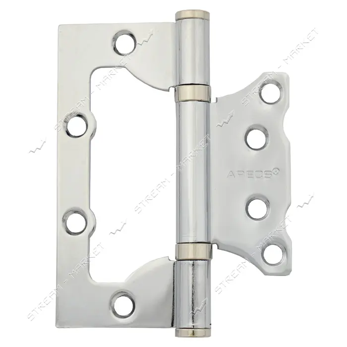 Петля накладная Apecs 100х75х2.5-B2-V2-Steel-CR бабочка                                             