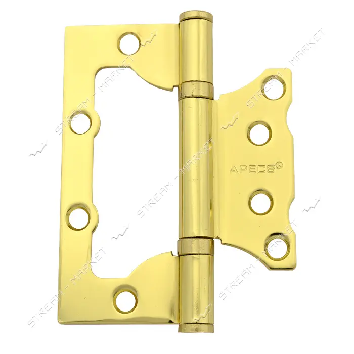 Петля накладная Apecs 100х75х2.5-B2-V2-Steel-G бабочка                                              
