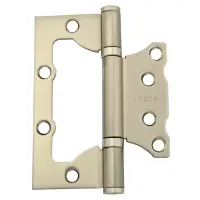 Петля накладная Apecs 100х75х2.5-B2-V2-Steel-NIS бабочка                                            