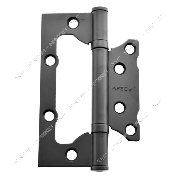 Петля накладная Apecs 100х75х2.5-B2-V2-Steel-BLM UA