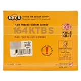 Секрет стальной Kale 164KTB S 70-S 30/10/30 лазерный ключ/ключ 5 ключей золото                      