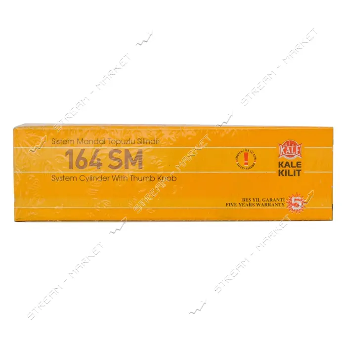 Секрет латунний Kale 164 SM 68-S 31/37 ключ/поворот 5 лазерних ключів