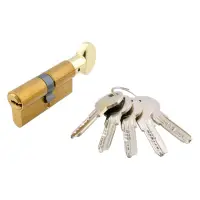 Секрет латунный KALE 164 SMC 62-S 26/10/26С лазерный ключ/поворот латунь 5 ключей                   
