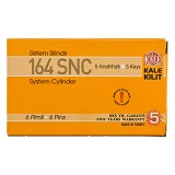 Секрет латунный Kale 164 SNC 70-S 35/35 5 лазерных ключей/ключ никель