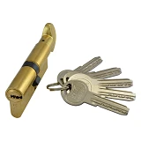 Секрет латунный Kale 164 SMC 80-S 35/10/35 лазерный ключ/поворот латунь 5 ключей                    