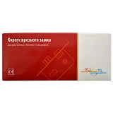 Корпус врезного замка YU-TL 6240-3R GP золото, межцентр 62мм
