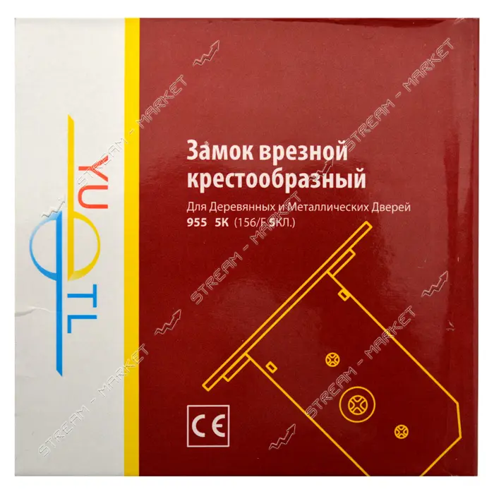 Замок врезной YU-TL 156/F