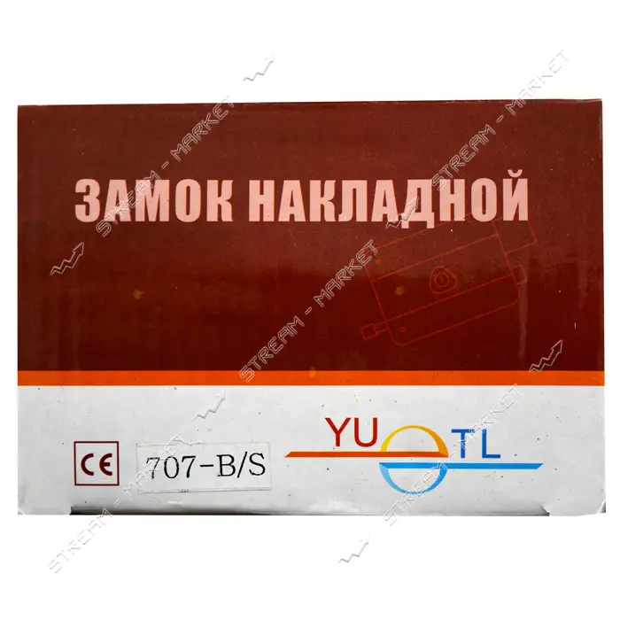 Замок накладной YU-TL K88B/S