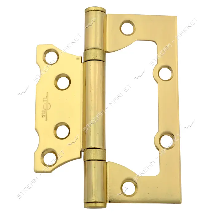 Петля стальная YU-TL HG01 100х75х2.5мм 2BB PB Бабочка                                               