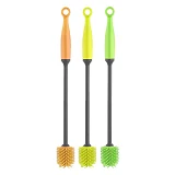 Ершик для бутылок Maestro MR-1163 пластиковая ручка 30см                                            
