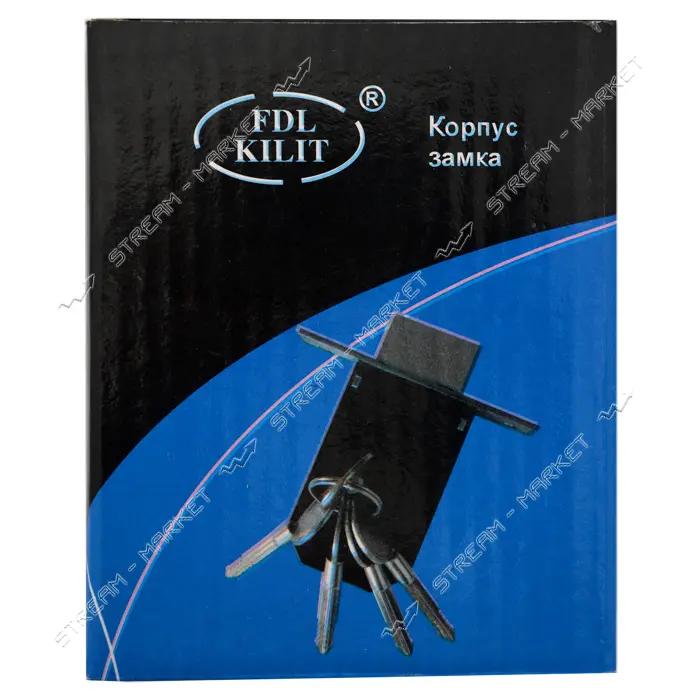 Замок врезной 3B-90 5 ключей крестовой                                                              