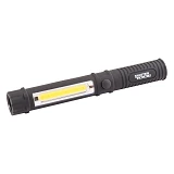 Фонарик магнитный Master-Tool 94-0806 168x24мм LED плюс COB LED 3xAAA ABS                           