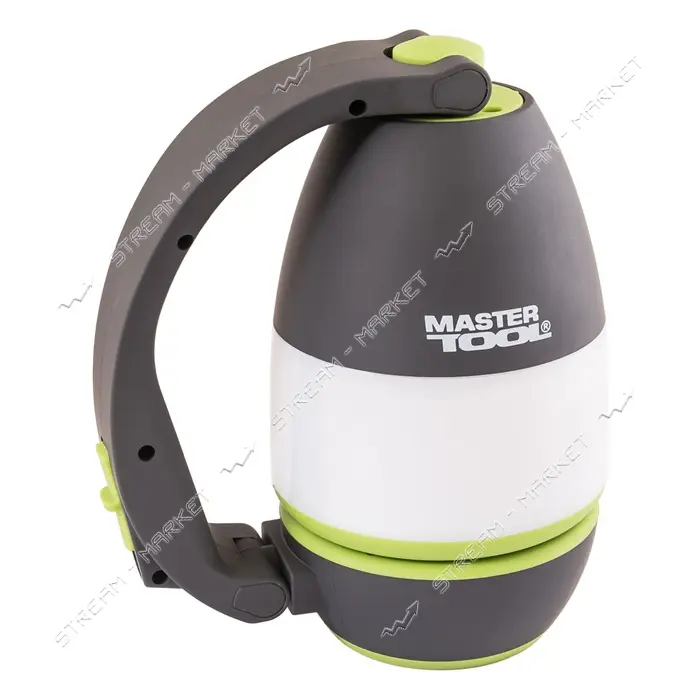 Фонарь Master-Tool 94-0805 3 в 1 3 режима 160x130x85мм LED плюс 10xSMD LED 3x AA ABS                