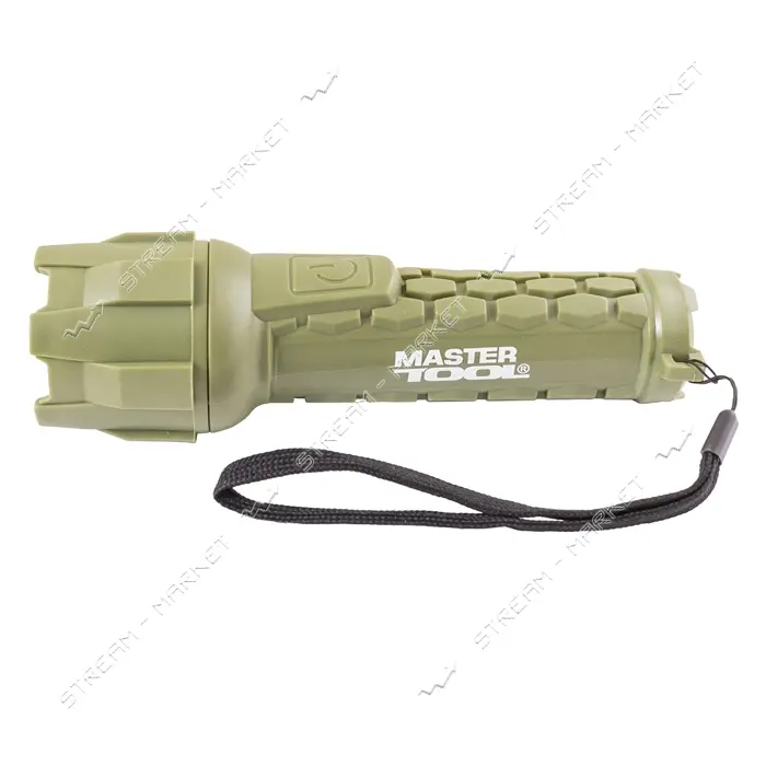 Фонарь Master-Tool 94-0802 водонепроницаемый, 180х55 мм, CREE LED IP66 2x