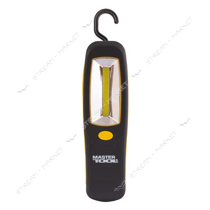 Фонарь магнитный с подвесом Master-Tool 94-0807 210x60x28мм COB LED 3xAA ABS