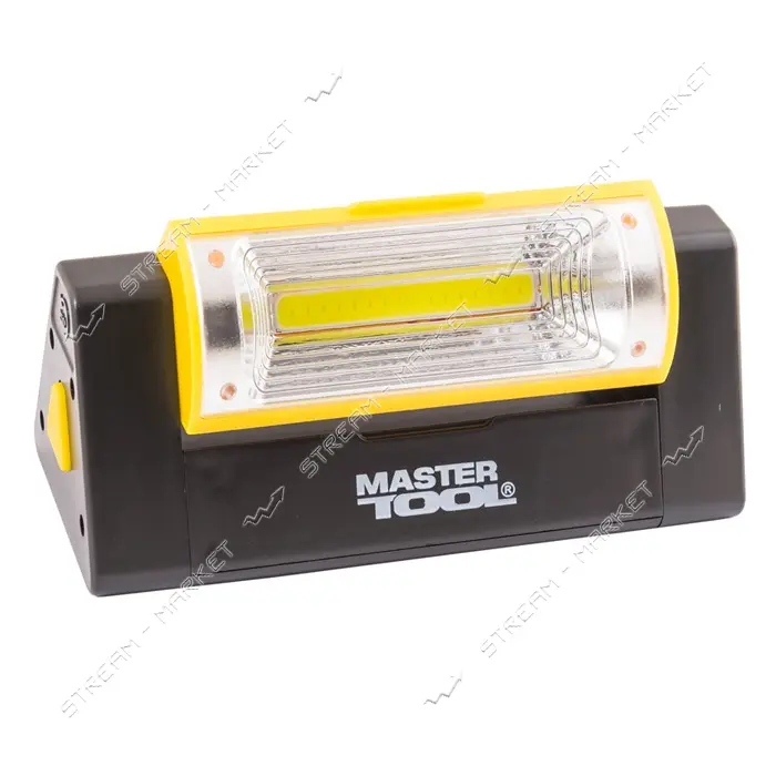 Фонарь магнитный с регулировкой наклона бокового света Master-Tool 94-0809 125x52x52мм